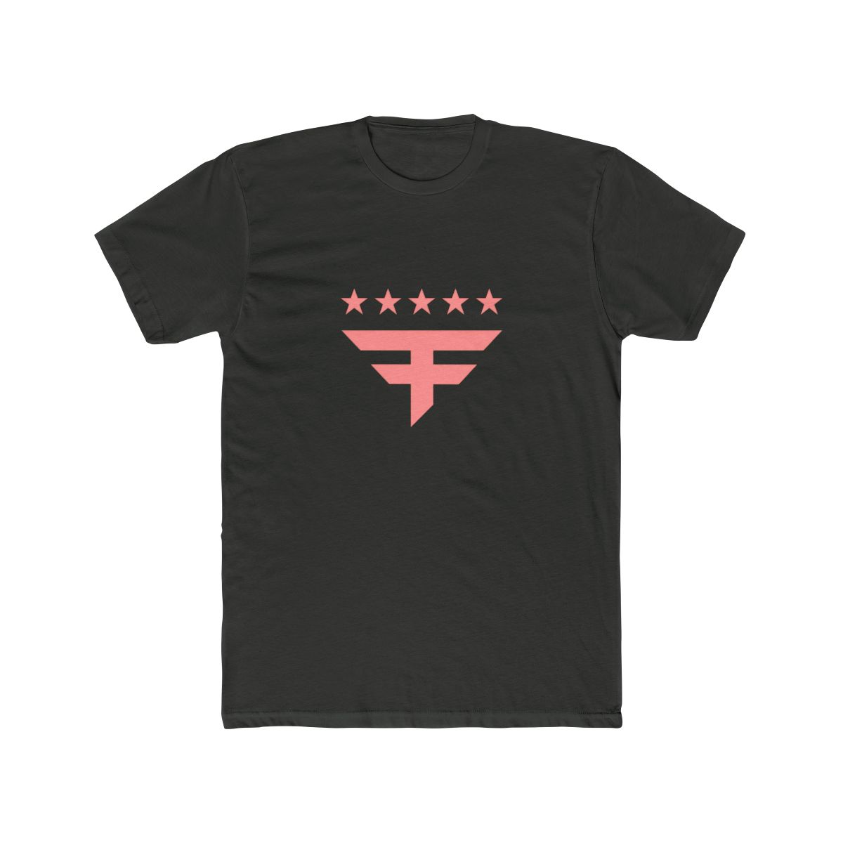 Four Star Left Chest Tee (Vintage Black) - Official T-Shirts merchandise