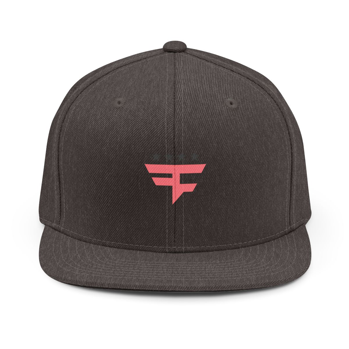 Four Star 3D Snapback Hat (Red) - alternate angle 1, merchandise